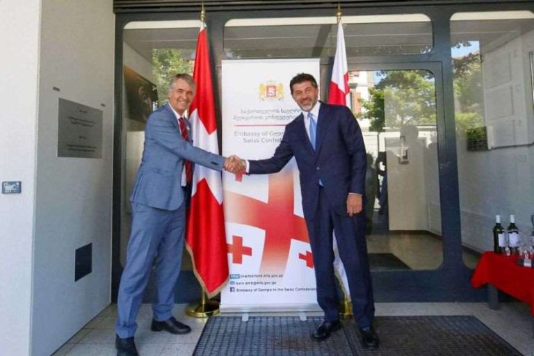 ბერნში საქართველოს პირველი დიპლომატიური მისი