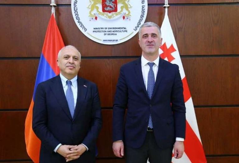 ოთარ შამუგია და სომხეთის ელჩი