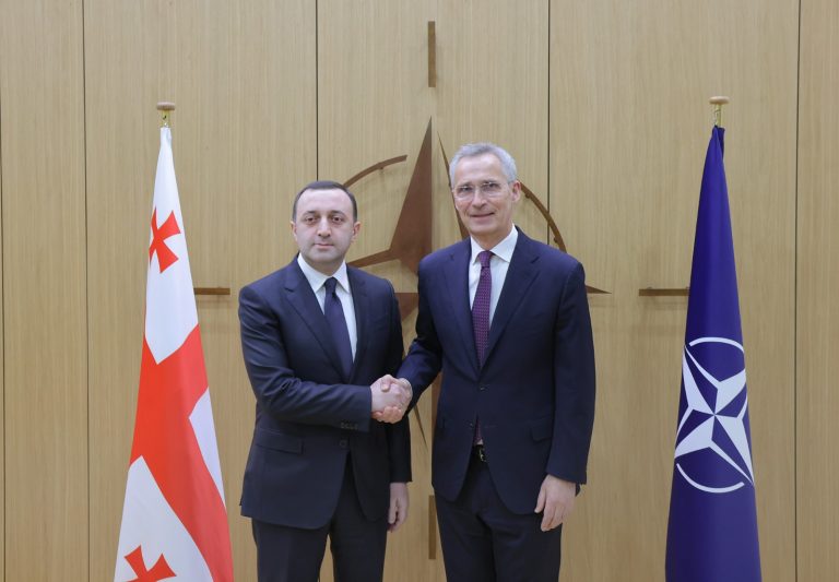 ირაკლი ღარიბაშვილი იენს სტოლტენბერგს შეხვდა - 25.04.2023