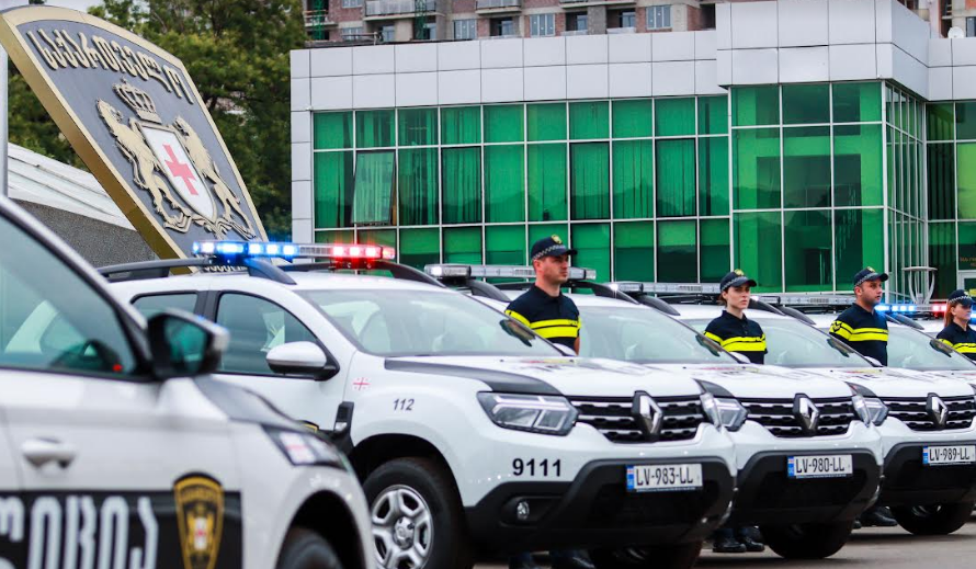 პატრულის ახალი ავტოპარკი