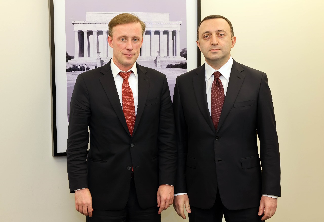 ირაკლი ღარიბაშვილი და ჯეიკ სალივანი