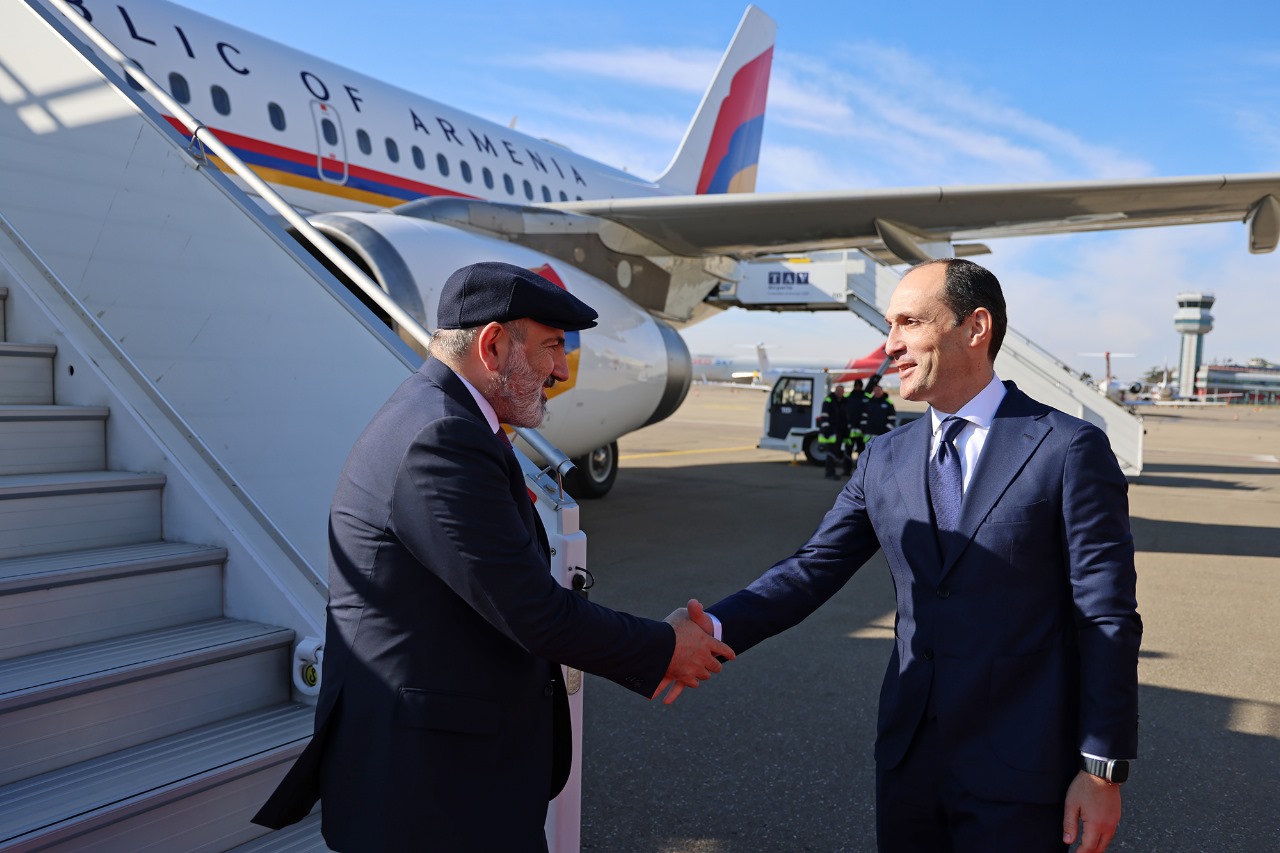 ნიკოლ ფაშინიანი საქართველოში