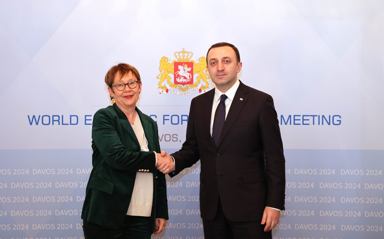 ირაკლი ღარიბაშვილი ევროპის რეკონსტრუქციისა და განვითარების ბანკის(EBRD) პრეზიდენტს შეხვდა