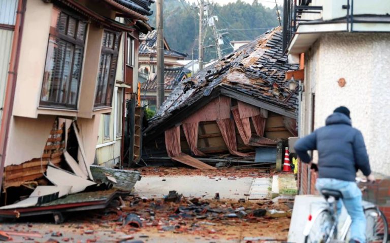 მიწისძვრა იაპონიაში