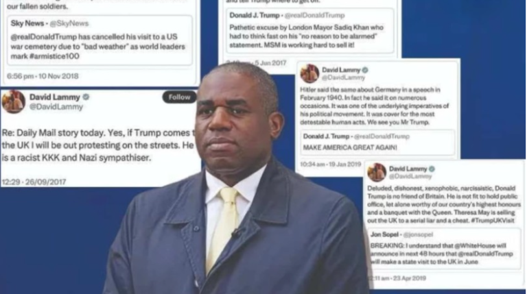 მატყუარა, მშიშარა, ნაცისტების მომხრე – ამ სიტყვებს უწოდებს დონალდ ტრამპს დევიდ ლამი, რომელმაც საქართველოს მთავრობას პროგრამული მხარდაჭერა შეუჩერა