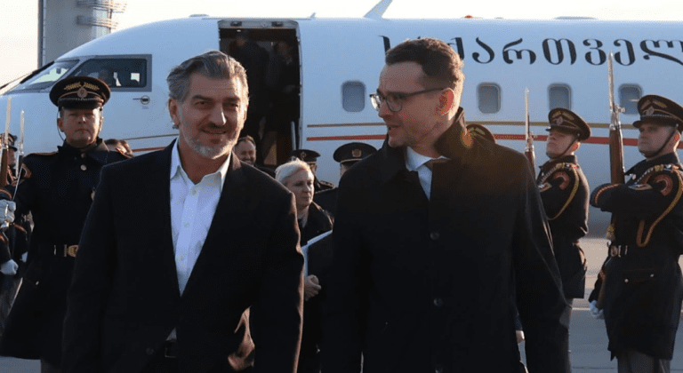 საქართველოს პრეზიდენტი მიხეილ ყაველაშვილი ოფიციალური ვიზიტით სლოვაკეთის რესპუბლიკაში იმყოფება